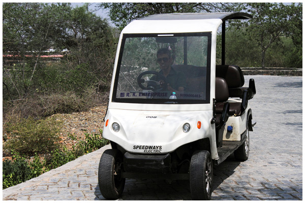 Sajjangarh Biological Park Udaipur Golf Cart