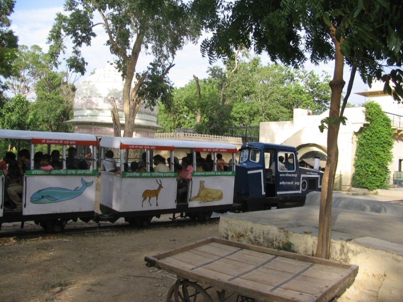 Gulab Bagh Garden and Zoo Toy Train Udaipur