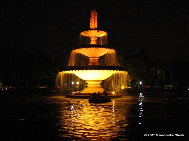 Sukhadia Circle Udaipur Night View