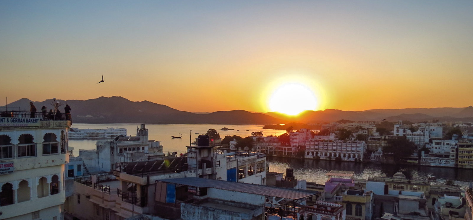 Sunset at Pichola Lake Udaipur
