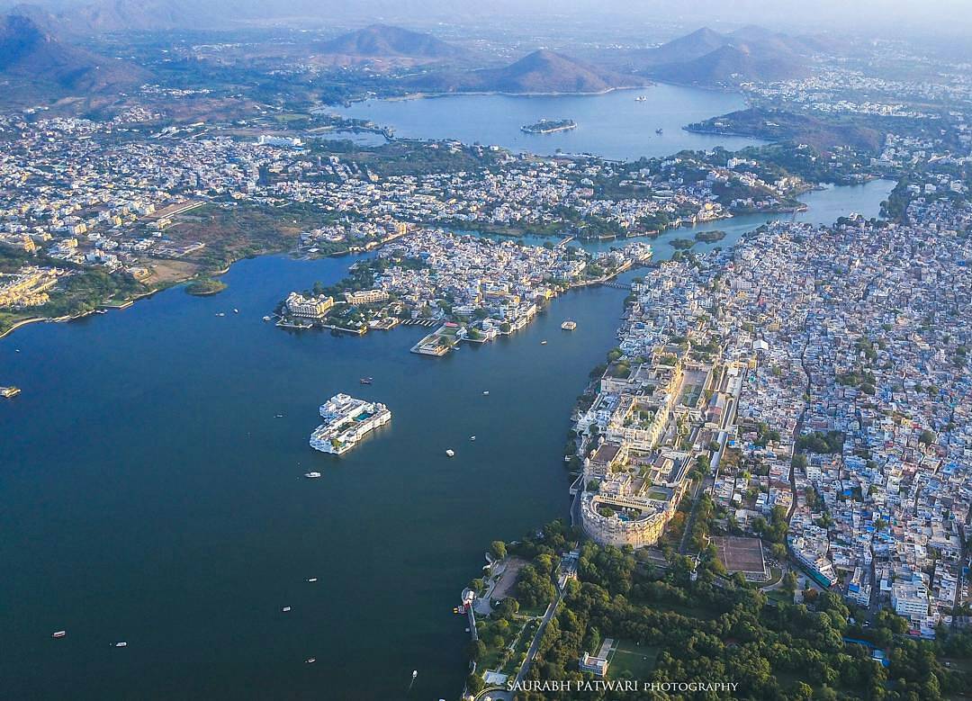 Udaipur Aerial View