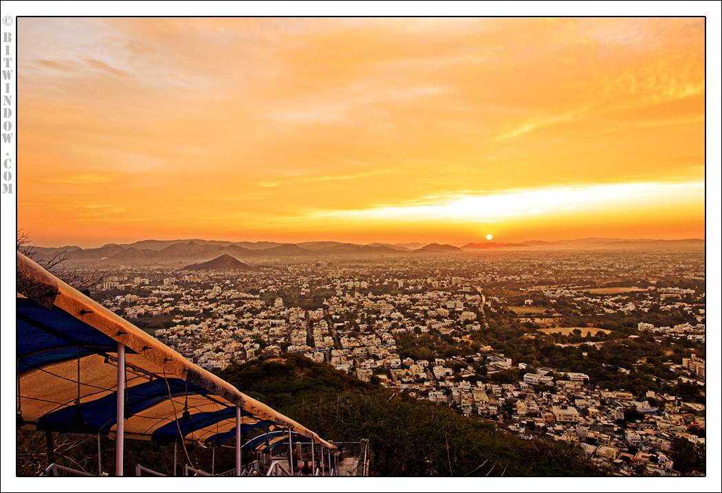 Neemach Mata Temple Udaipur Sunrise