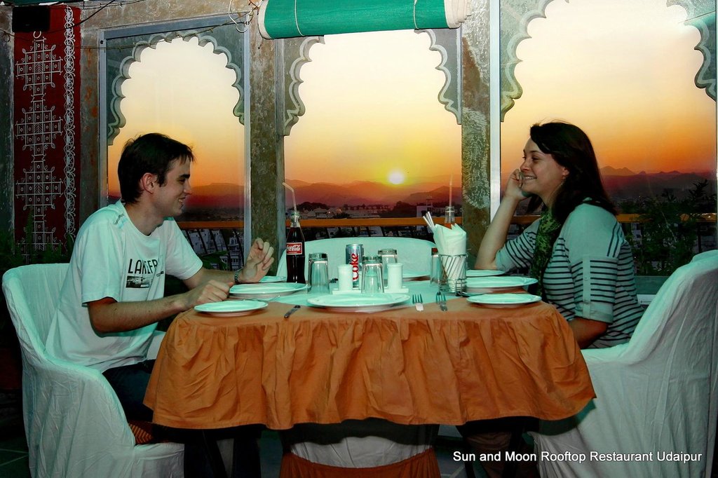 Sun and Moon Rooftop Restaurant Udaipur